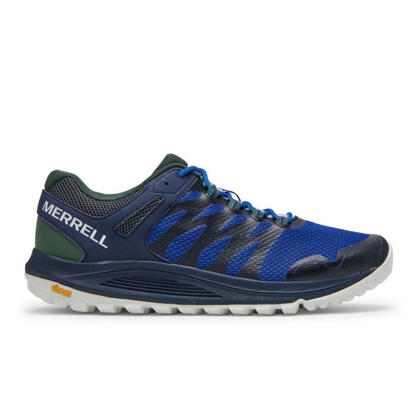 Chaussure Trail Merrell Nova 2 X See America Bleu/Vert Homme | A.B.HUIC